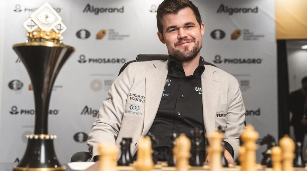 Jogador de Xadrez Profissional Magnus Carlsen